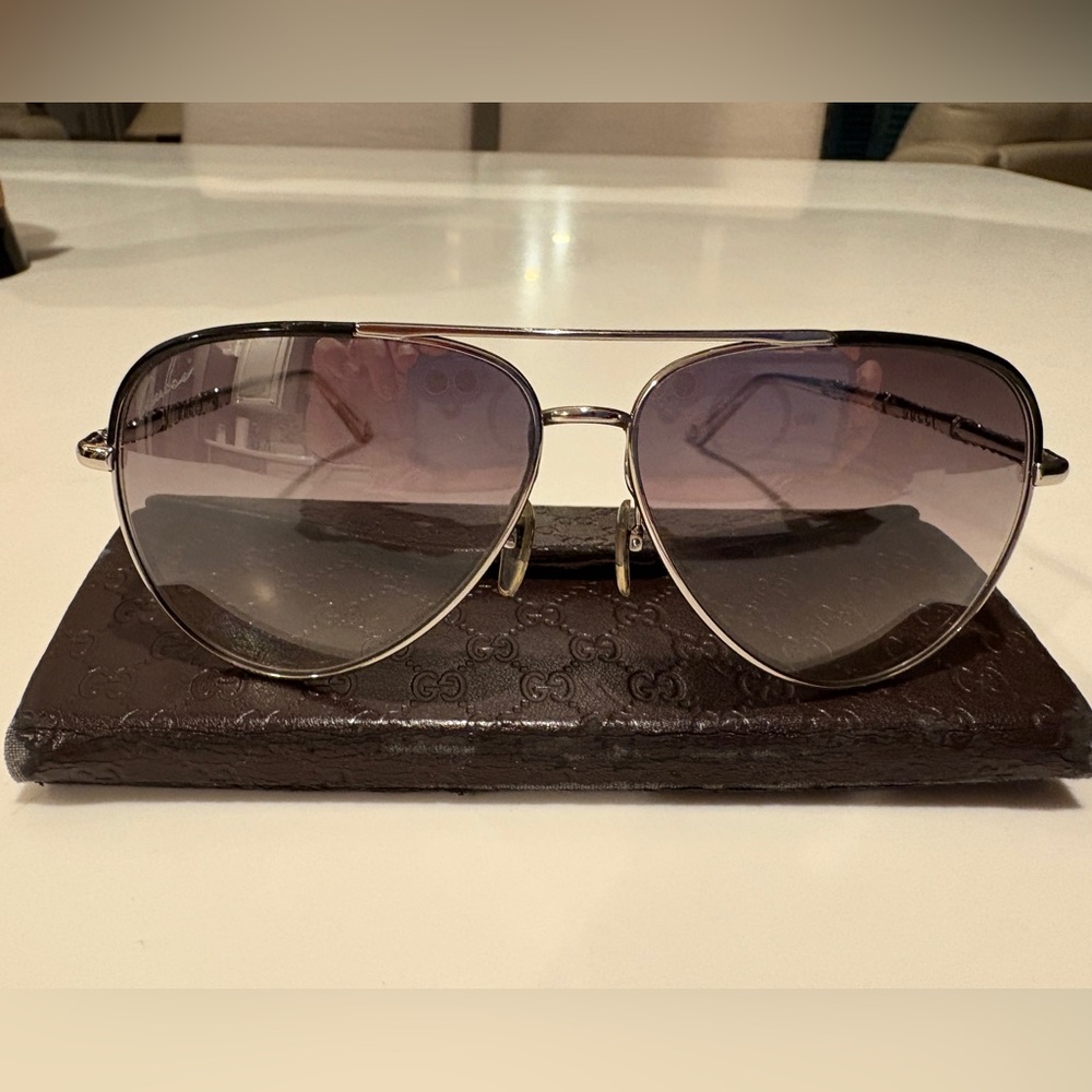 Gucci collectors! Silver frame with crystals - Picture 7 of 11